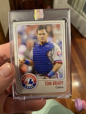 Używany, Tom Brady EXPOS Baseball Card #12 RC Montreal Expos ROOKIE novelty Card MINT na sprzedaż  Wysyłka do Poland