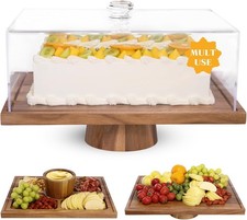 Wooden cake stand for sale  BRADFORD