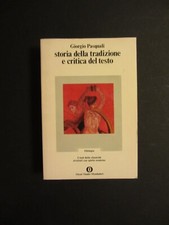 Giorgio pasquali storia usato  Milano