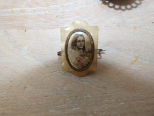 Broche ancienne portrait d'occasion  Saint-Rémy-de-Provence