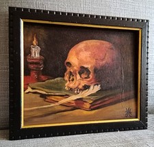Quadro vanitas memento usato  Voghera
