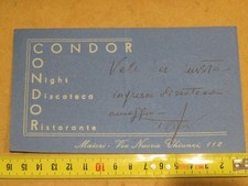 Vecchio invito ingresso usato  Salerno