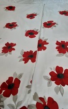 Ivory red floral for sale  WARWICK