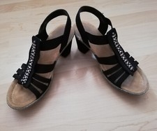 Rieker sandalen schwarz gebraucht kaufen  Landshut