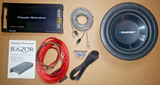 RZR-1500D MONO AMP, CABOS, CONTROLE REMOTO SUBWOOFER, BLAUPUNKT GBW801 8" SUBWOOFER comprar usado RZR-1500D MONO AMP, CABOS, CONTROLE REMOTO SUBWOOFER, BLAUPUNKT GBW801 8" SUBWOOFER comprar usado  Enviando para Brazil