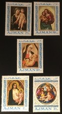 ajman stamps for sale  LONDON
