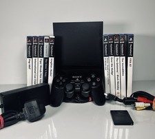 Playstation slim black for sale  KETTERING