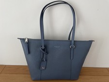 Radley leather blue for sale  MORPETH