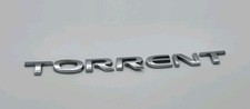 2006-2009 PONTIAC TORRENT PORTÃO TRASEIRO EMBLEMA CROMADO LOGOTIPO EMBLEMA SÍMBOLO FABRICANTE DE EQUIPAMENTO ORIGINAL  comprar usado  Enviando para Brazil