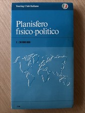 Planisfero fisico politico usato  Roma