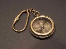 Chaveiro antigo estilo vintage latão maciço bússola item de presente comprar usado  Enviando para Brazil
