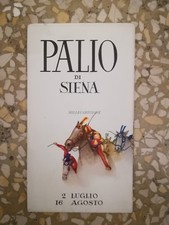 PALIO DI SIENA - Pieghevole dell'Azienda Turismo per la Spagna - Aldo Cigheri comprar usado  Enviando para Brazil