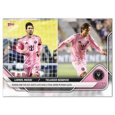 2025 Topps Now MLS #45 Lionel Messi Telasco Segovia Inter Miami CF PRÉ-VENDA comprar usado  Enviando para Brazil