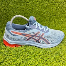 Tênis de corrida Asics Gel-Pulse 12 mono meia feminino tamanho 9 azul laranja comprar usado  Enviando para Brazil