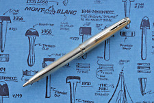 Caneta esferográfica vintage Montblanc 715 banhada a ouro. Perfeito com refil extra comprar usado  Enviando para Brazil