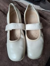 Cremefarben ballerina klettver gebraucht kaufen  Magdeburg