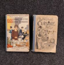 Anciens livres recettes d'occasion  Doué-la-Fontaine