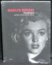 SEALED Marilyn Monroe Fragments : poèmes, écrits intimes, lettres. Seuil NEUF comprar usado  Enviando para Brazil