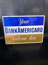 Vintage large bankamericard for sale  Palm Coast