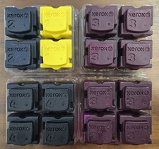 Cartuchos de tinta Xerox ColorQube 8570 8580 (4) preto (8) magenta (2) ciano (2) amarelo comprar usado  Enviando para Brazil