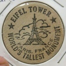 Monumento más alto del mundo de la Torre Eiffel de colección París, Francia madera níquel - ficha segunda mano  Embacar hacia Argentina