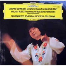 LP Leonard Bernstein Three Pieces For Blues Band And Orchestra ORIGINAL INSERT segunda mano  Embacar hacia Mexico