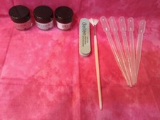 Paquete de 10 herramientas y polvo Gellen Nail Dip segunda mano  Embacar hacia Mexico