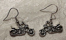 Motorcycle earrings dangle for sale  Jericho