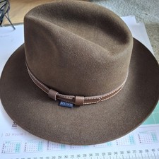 Stetson genuine fedora for sale  KEIGHLEY