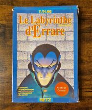 Labyrinthe errare atari d'occasion  Villeneuve-sur-Lot