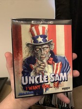 Uncle Sam (Ultra HD 4K, 1996) Blue Underground w/Lenticular Slipcover RARE OOP comprar usado  Enviando para Brazil