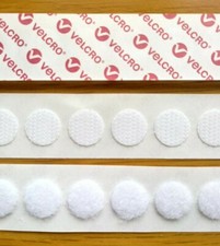 Gancho e laço adesivo autoadesivo da marca VELCRO® em pontos preto branco 13mm comprar usado  Enviando para Brazil