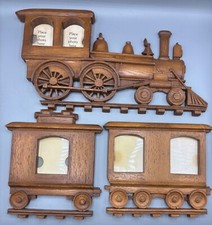 Vtg wooden train for sale  Warsaw