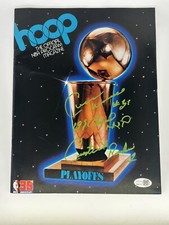 Programa de Finais da NBA de 1981 assinado ~ Celtics Cedric Maxwell 81 Finais MVP ~ Jogo 5 comprar usado  Enviando para Brazil