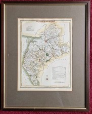 Antique map cumberland for sale  CARNFORTH