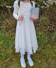Kommunionkleid bolero creme gebraucht kaufen  Kinding