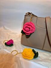 Gehäkelte blumen schlüsselan gebraucht kaufen  Bremen