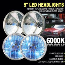 Faróis de LED redondos 5,75" 5-3/4 polegadas carcaça Hi-Lo para Ford 500 1962-74 Galaxie comprar usado  Enviando para Brazil