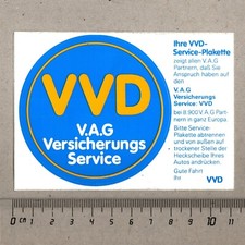 Aufkleber sticker vvd gebraucht kaufen  Südlohn