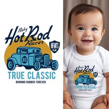 Macacão De Bebê-Baby Hot Rod Racer Roupas De Bebê Para Meninos E Meninas Infantil comprar usado  Enviando para Brazil