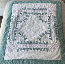 Travesseiro de retalhos feito à mão fronhas fronhas colcha par verde claro roxo estrela comprar usado  Enviando para Brazil