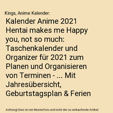 Kalender anime 2021 gebraucht kaufen  Trebbin