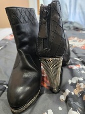 boots 14a biker chanel for sale  Sussex