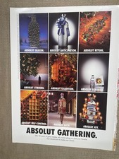 Revista Absolut Vodka 2005 anúncio Absolut Gathering anúncio comprar usado Revista Absolut Vodka 2005 anúncio Absolut Gathering anúncio comprar usado  Enviando para Brazil