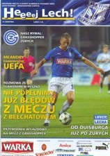 programme Lech Poznań - Konik polny Zurich 2008/2009 na sprzedaż  PL