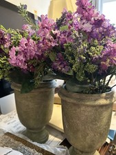 Faux flowered vases for sale  Tampa