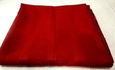 Usado, Toalha de mesa de poliéster listra damasco vermelho cereja Lux jantar 102 x 60" comprar usado  Enviando para Brazil