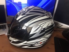 Suomy motorbike helmet for sale  LOWESTOFT