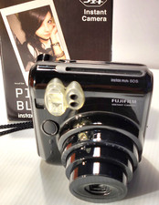 Câmera de Filme Instantânea Fujifilm instax mini 50S APS. Preto Piano, usado comprar usado  Enviando para Brazil