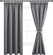 Pair blackout curtains for sale  BRADFORD